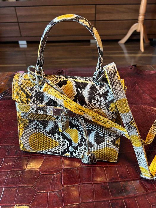 Posete dama din piele exotica de Piton