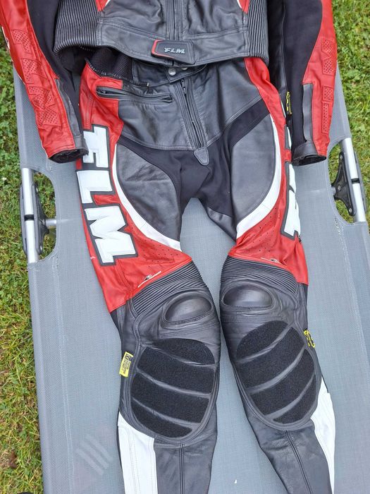 50 M 48 S FLM piele cangur costum moto piele din două piese