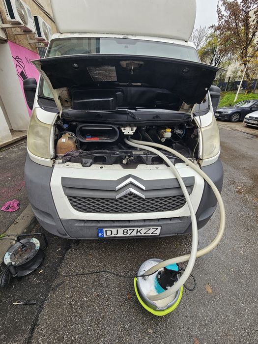 Curățare desfundare calorifer radiator habitaclu auto
