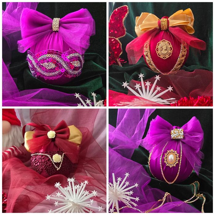 Globuri bijuterie din catifea