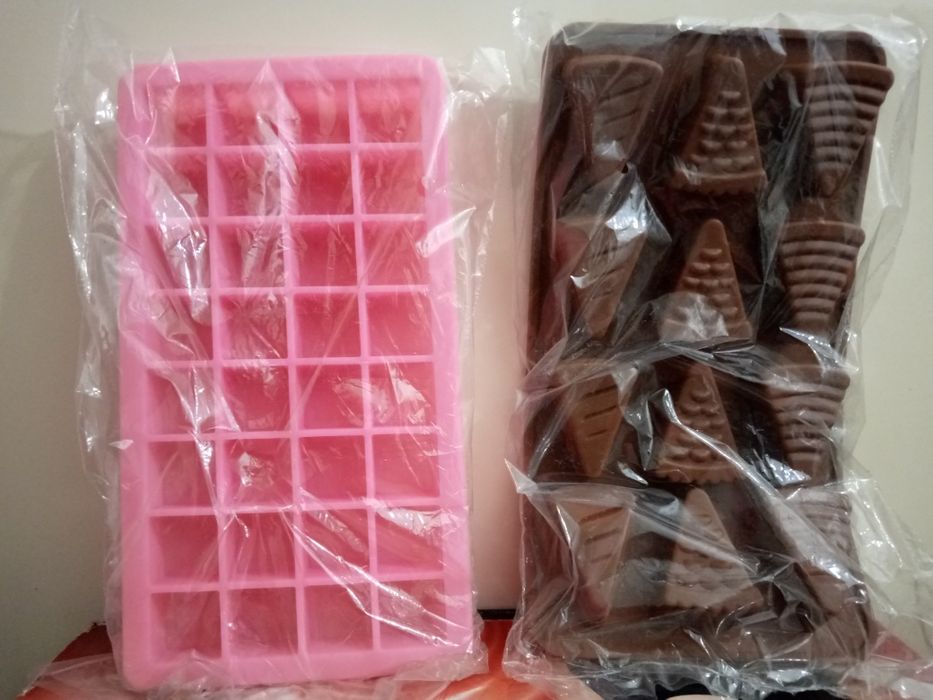 Силиконовые формочки для льда и конфет, бумагодержатель, пенал