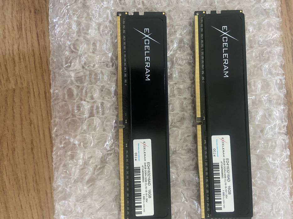 16GB RAM DDR4 dual channel 3200mhz