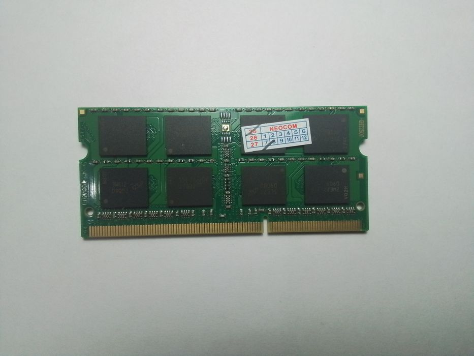ОЗУ для ноутбука типа DDR3L на 8 гб