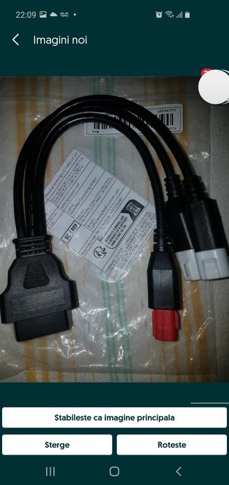 Tester diagnoza Obd 2, camera supraveghere