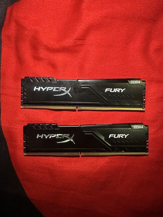 32GB RAM Kingston HyperX Fury (2x16GB) DDR4 2666MHz