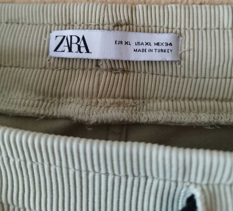 100% Оригинален страхотен мъжки карго спортен панталон ZARA!