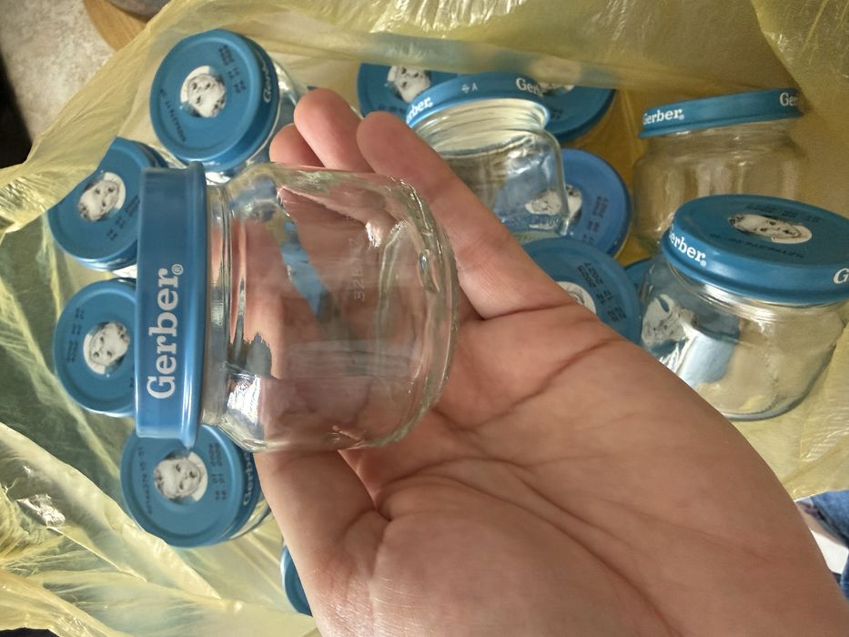 Продам мини баночки детских питаний