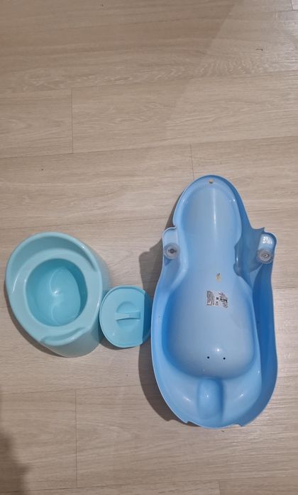 Горшок и горка для купания