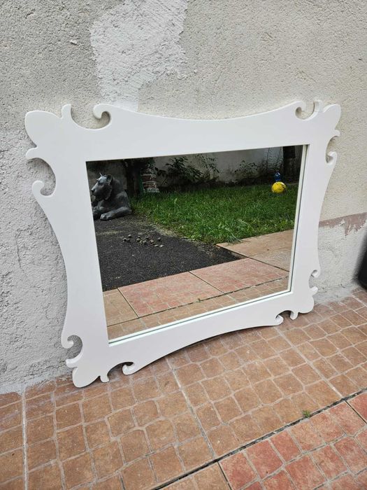 Pachet Mobilier/Sanitare Baie, Cada Freestanding, Baterie Cada Freestanding, Dulap, Oglinda