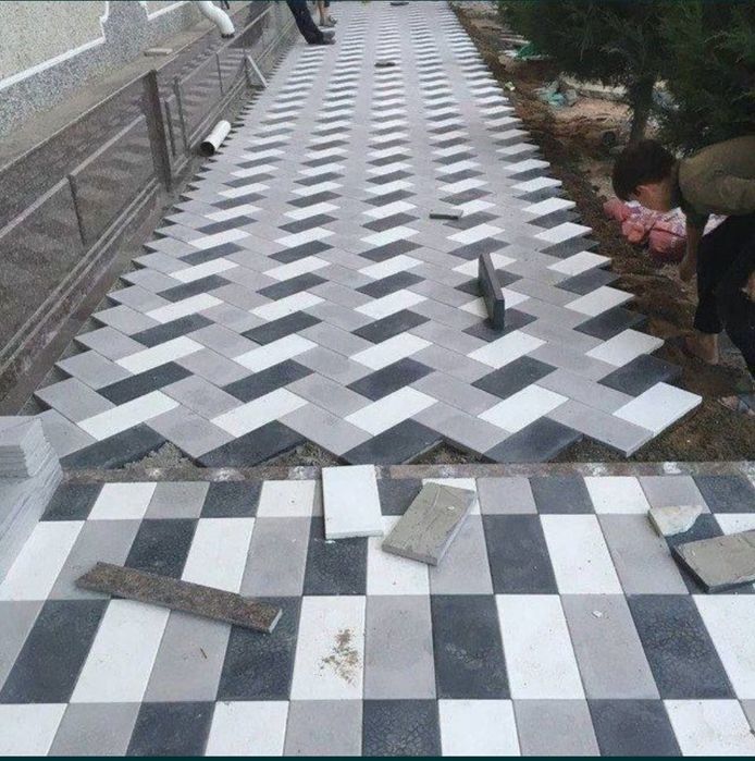 Брусчатка ( терамиз, укладчик(