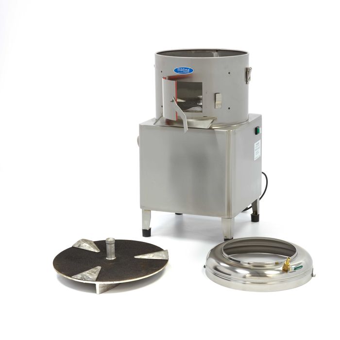 NOU - Masina de curatat cartofi si legume tari 8kg/sarja, 160 kg/h