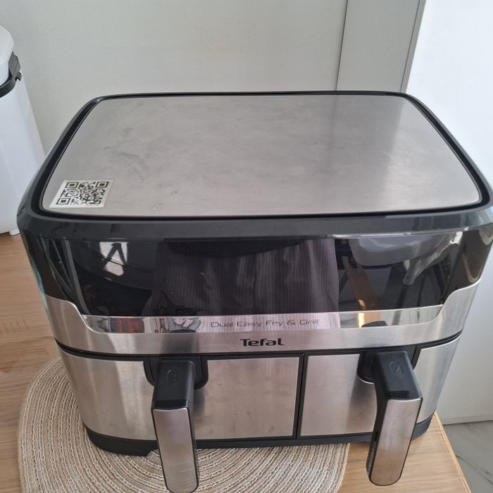 Friteuza cu aer cald, dubla