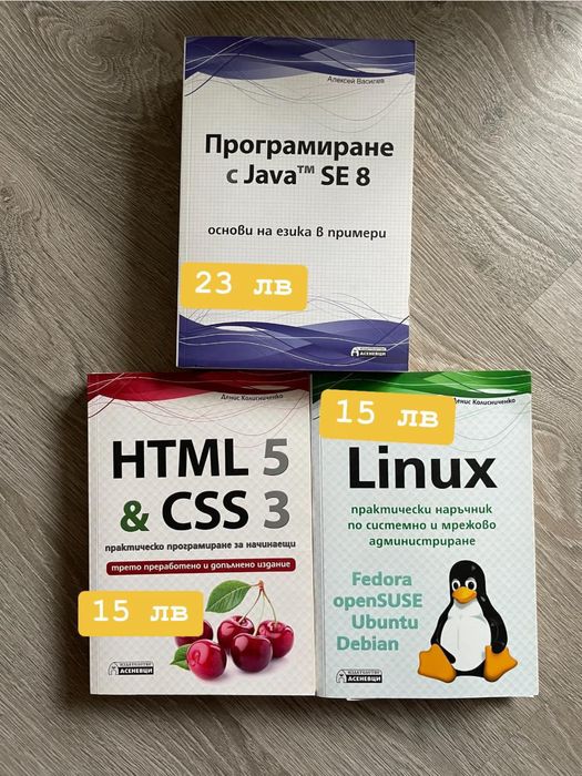 Различни видове книги