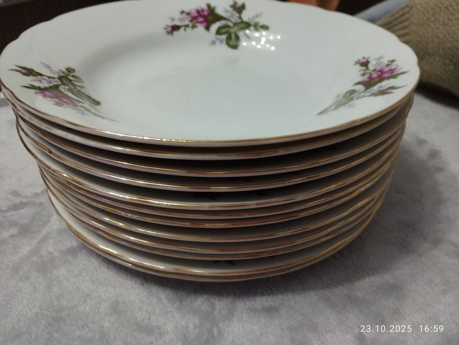 Посуда советская, тарелки