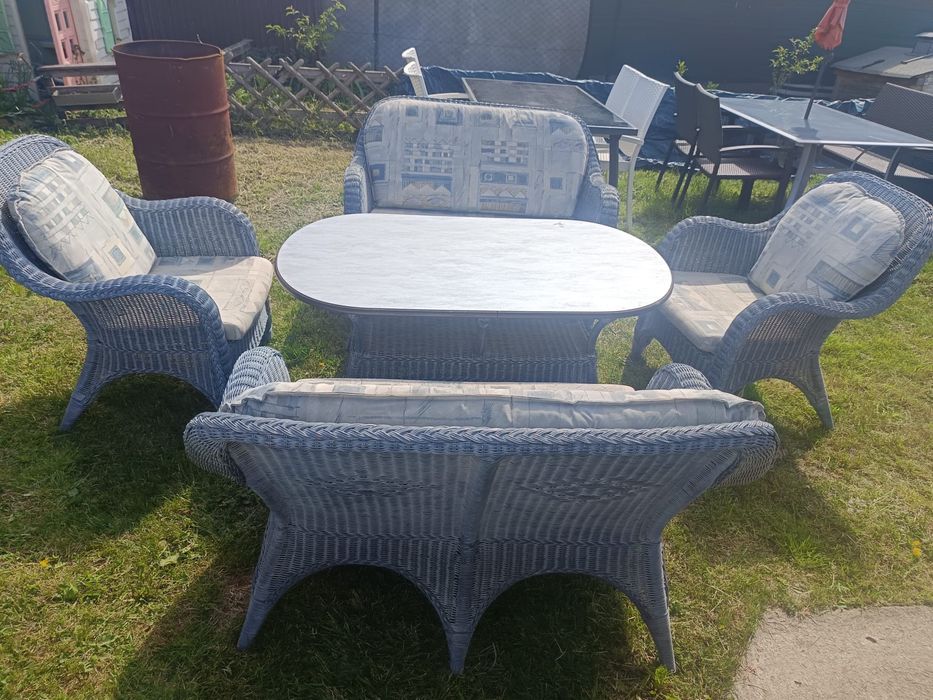 Vand set de ratan