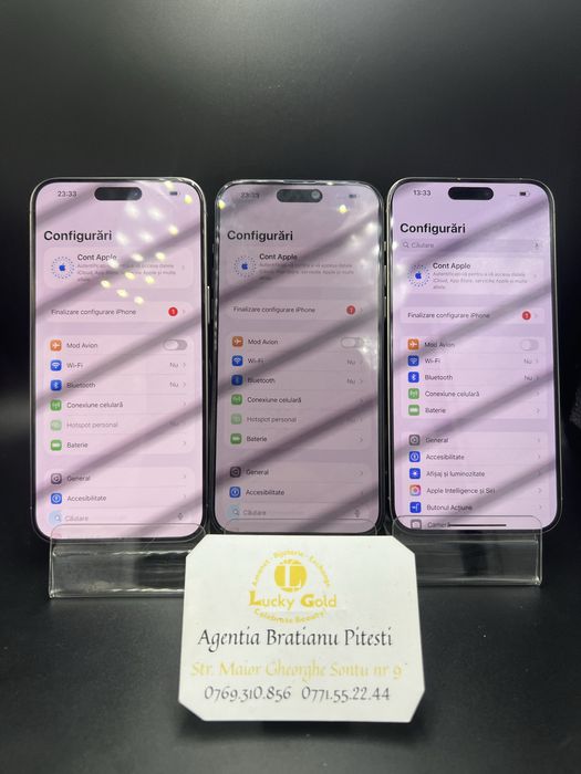 Iphone 15 pro max 256/8 gb baterie 88/89/87 % cod 24101/24111/24172