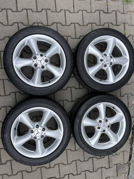Jante aliaj 5x112mm, 245/45 R17, 225/50 R17,  Mercedes C E CLK SLK