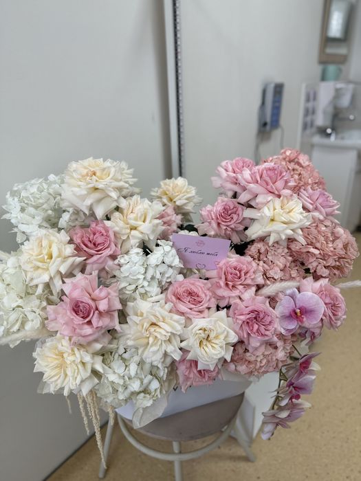 Цветы вчера получила!23