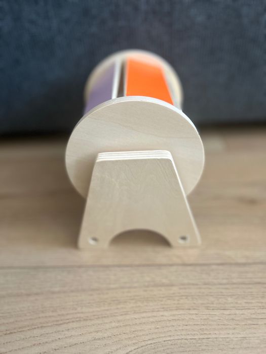 Montessori Joybex- Дървена въртяща се играчка със звънче