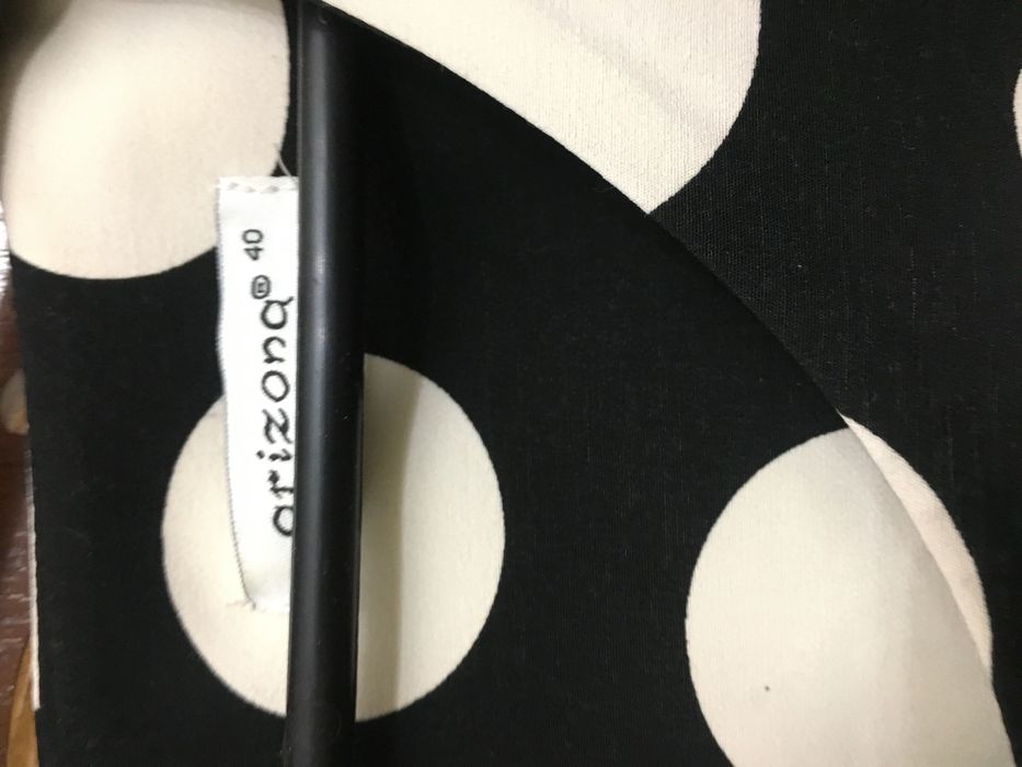 Турецкое платье в горошек