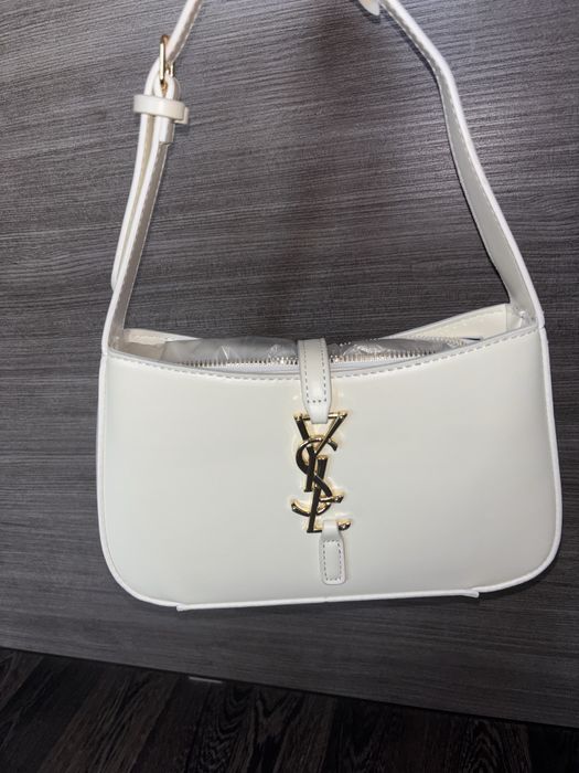Ysl бяла дамска чанта