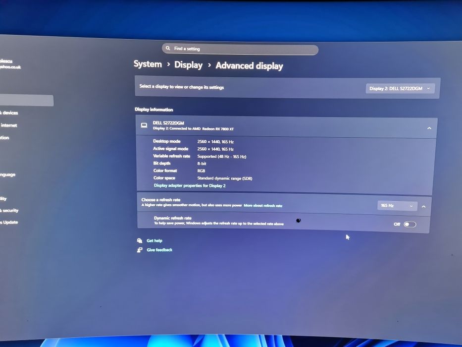 Setup gaming complet RX 7800XT Ryzen 7 5800X3D dual 27 Secretlab