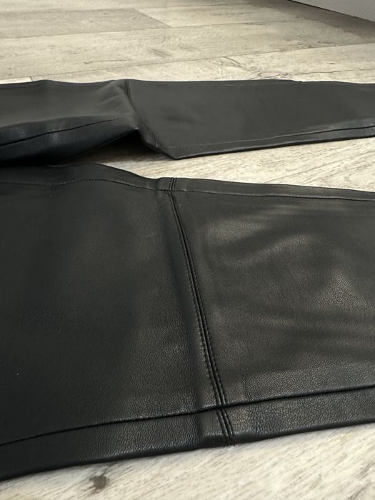 Брюки кож. Зам.  ZARA