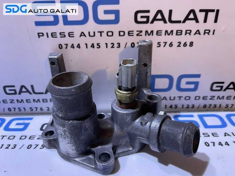 Flansa Corp Carcasa Termostat cu Senzor Apa Ford Fusion 1.4 16V 2002 - 2012 Cod 1N1G-8594 1N1G-8594-AA