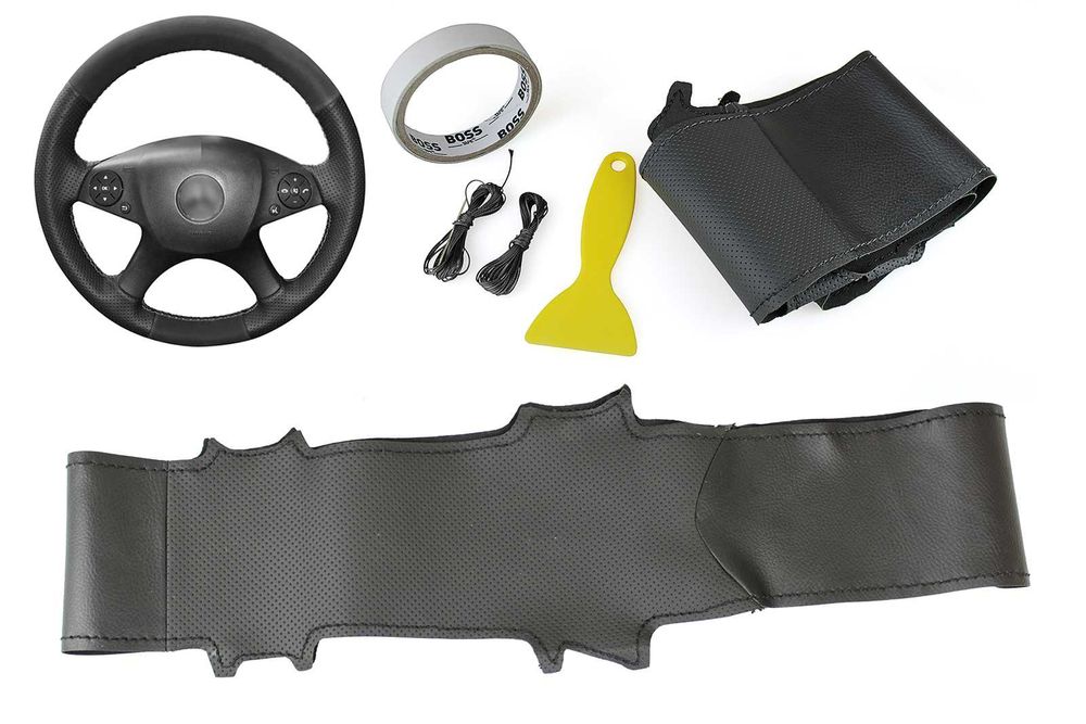 Калъф за волан шиещ МЕРЦЕДЕС - W204 / Mercedes W204