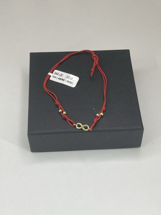 Bratara cu snur AUR 14k / 0,95 Grame #49058