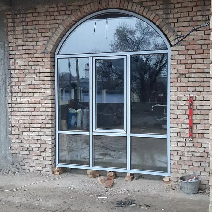 Пластиковые окна двери витражи