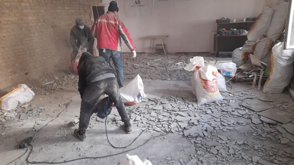 Демонтаж разрушение