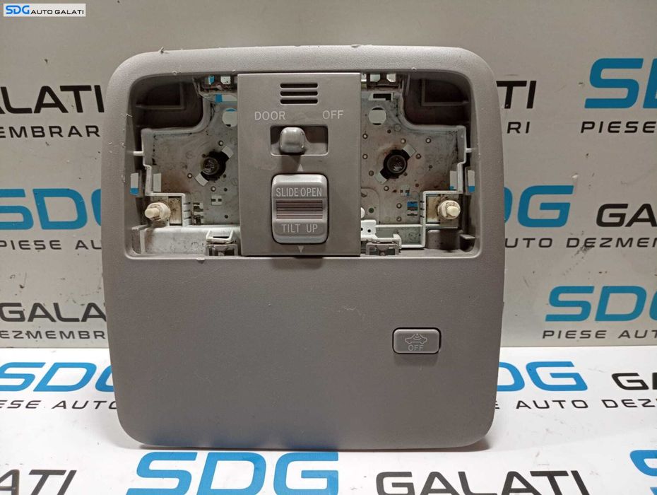 Plafoniera Lumini Lampa Iluminare Interior Habitaclu cu Buton Trapa Toyota RAV4 XA30 2005 - 2013 Cod 89732-42021 271000-3411 [M5913]