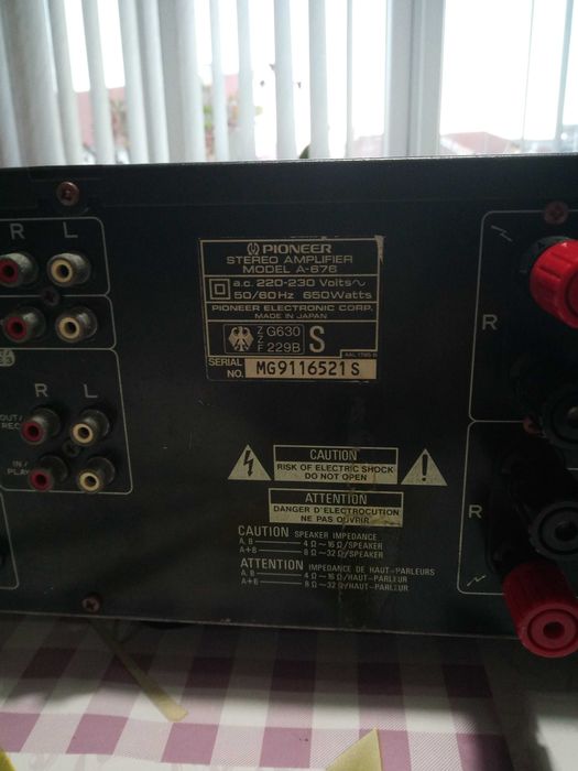 Pioneer A-676 made in Japan