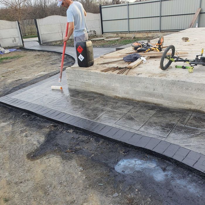 beton amprentat si elicopterizat