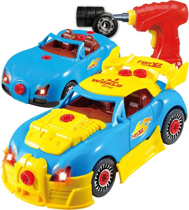 Състезателна кола за сглобяване / разглобяване