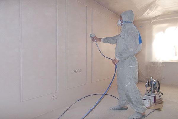 Побелка, покраска стен ,потолков