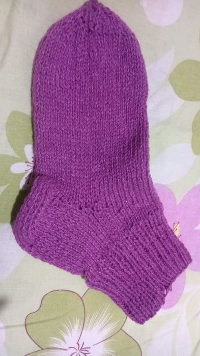 Вязаные мужские носки