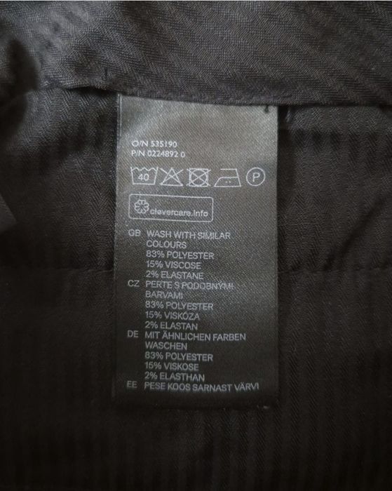 Pantaloni eleganți H&M Regular Fit, Gri, Bărbați - 54 (38R)