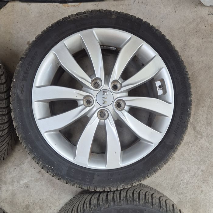 Jante pe 17 aliaj 5x114.3 hyundai kia renault duster toyota 225/45/17 allseason 2024