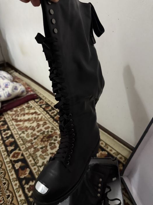 Зимний етік. Кожа мех