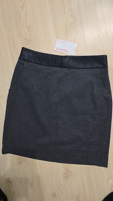 Fuste midi elegante