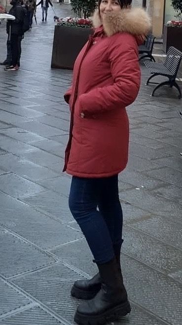 Geaca cu blana naturala