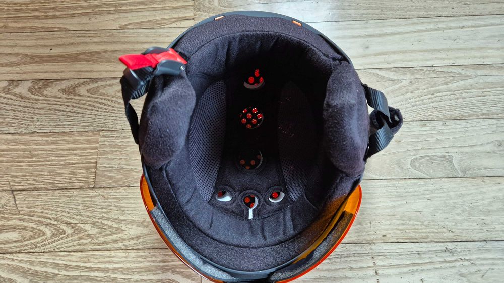 Оранжев, дамски ски шлем, каска за ски, размер S-56, Dainese