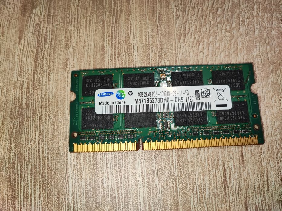 RAM laptop 4GB 2Rx8 PC3