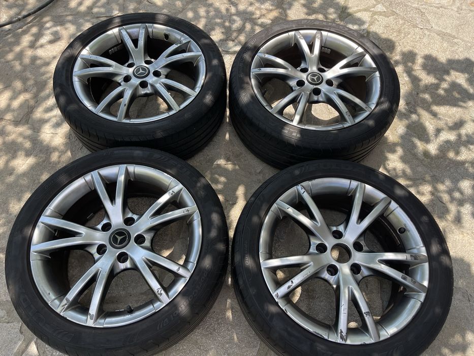 Джанти и гуми за Мерцедес 5х112 17”