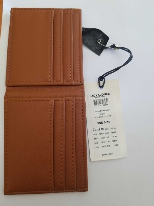 Portofel Nou Jack & Jones maro