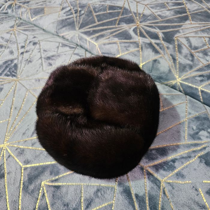 Шапка норковая мужская