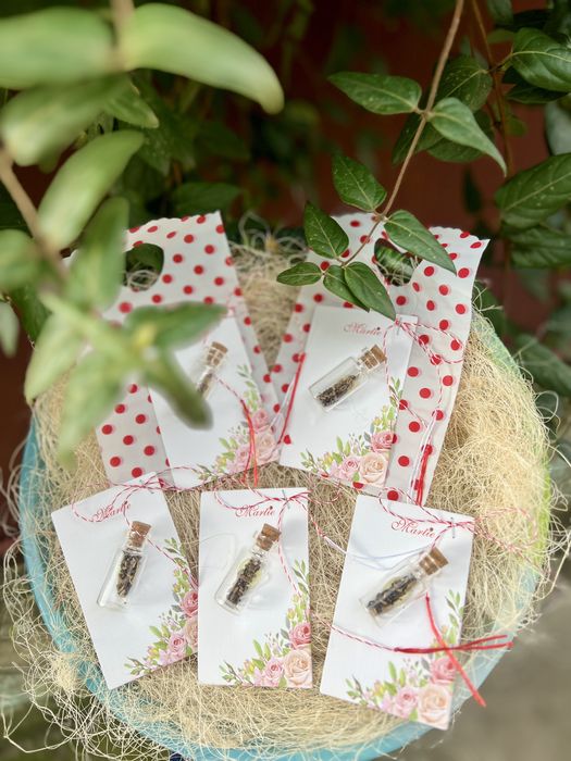 Set 5 mărțişoare plantabile