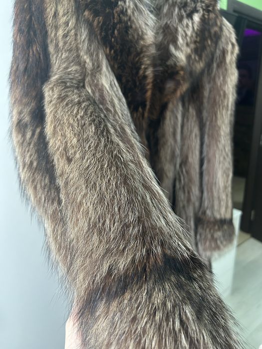 Палто естествен косъм